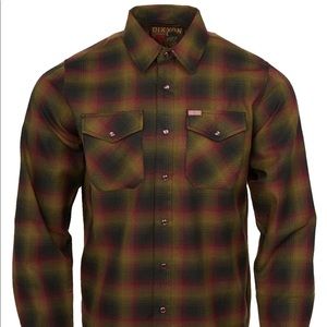 NWT Mens Dixxon Freddy Flannel